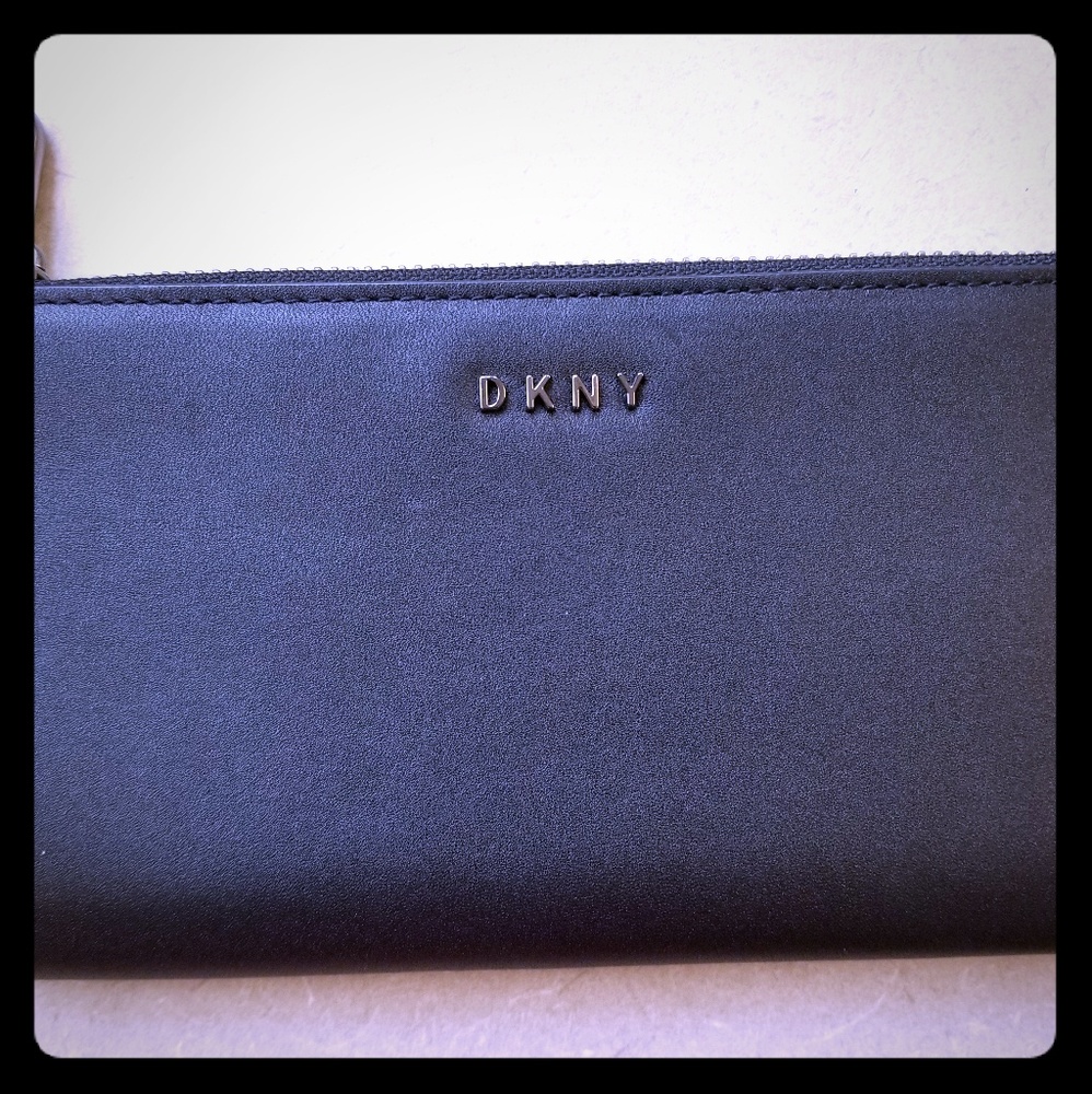 DKNY Black Leather Wallet